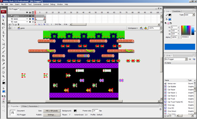Frogger Development